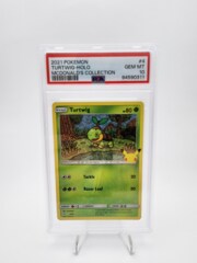 Turtwig- Holo McDonalds 2021 Collection Gem MT 10
